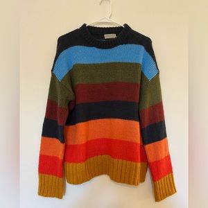 Colorful urban outfitters oversized sweater